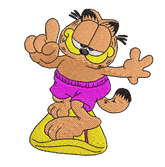 Garfield 63 - Embroidery Design - FineryEmbroidery